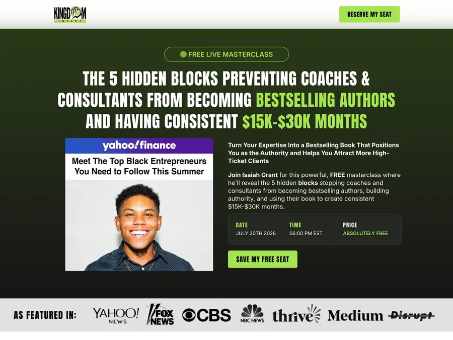 5 Hidden Blocks to Becoming a Bestselling Author