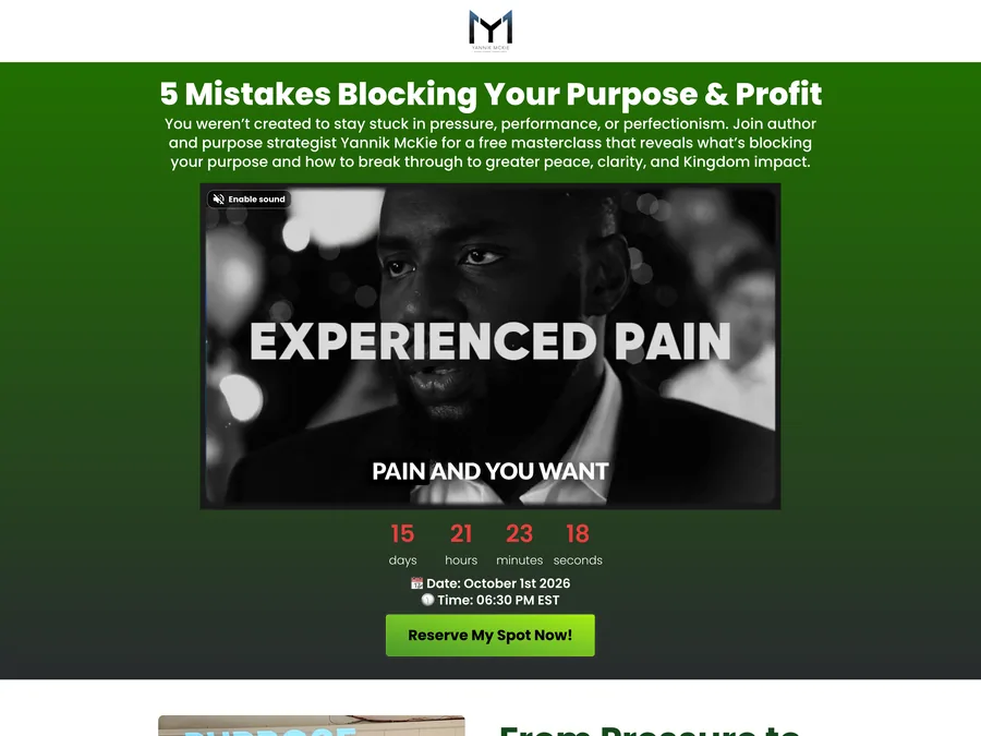 5 Mistakes Blocking Your Purpose & Profit