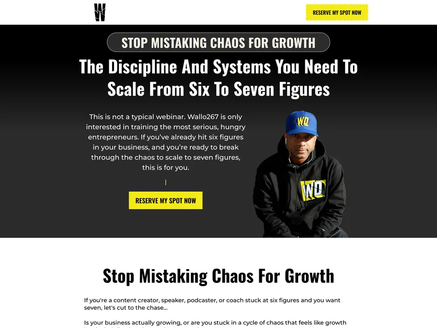 Stop Mistaking Chaos For Growth